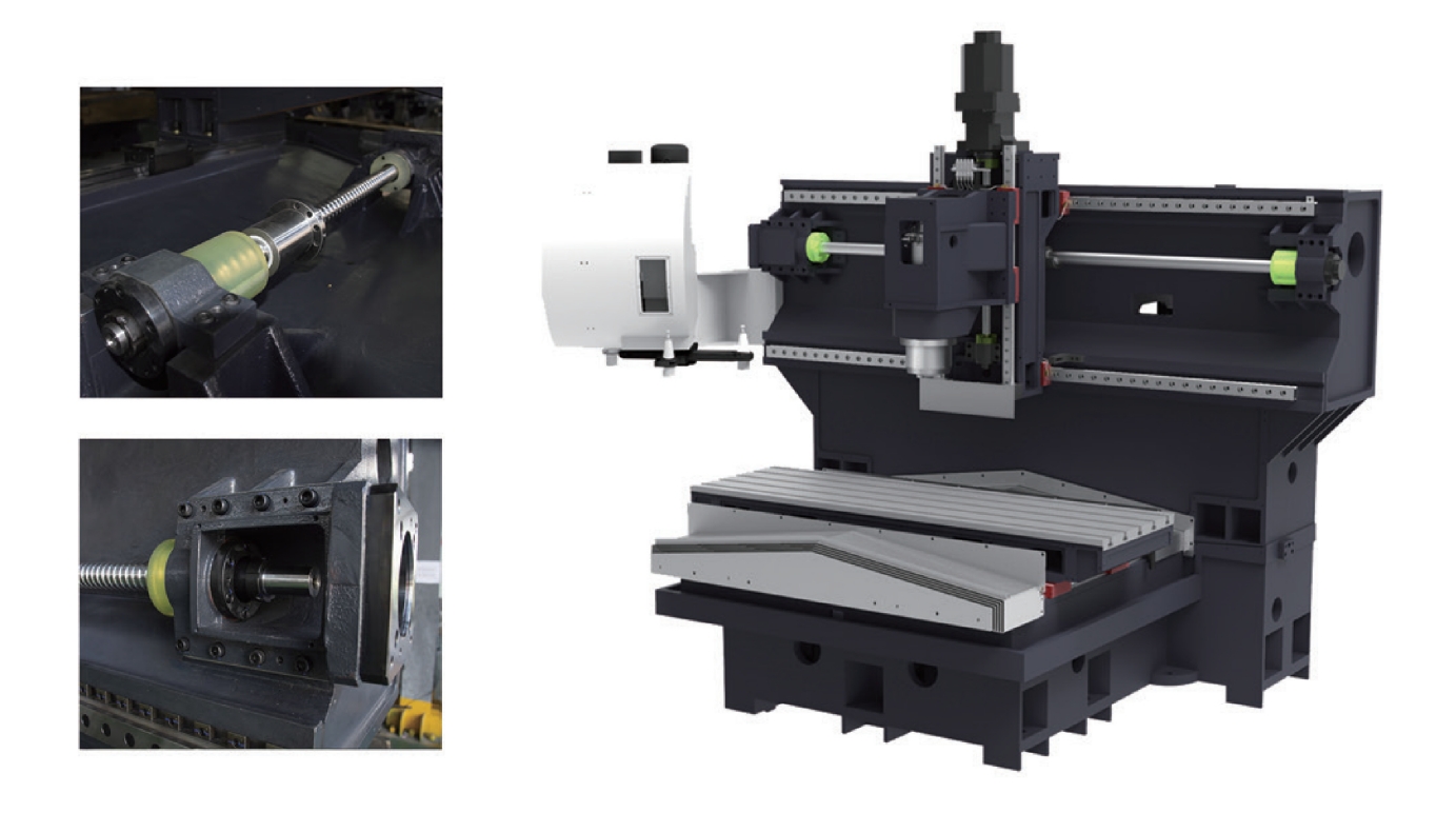 Long Strip Drilling And Milling Machining Center Series 